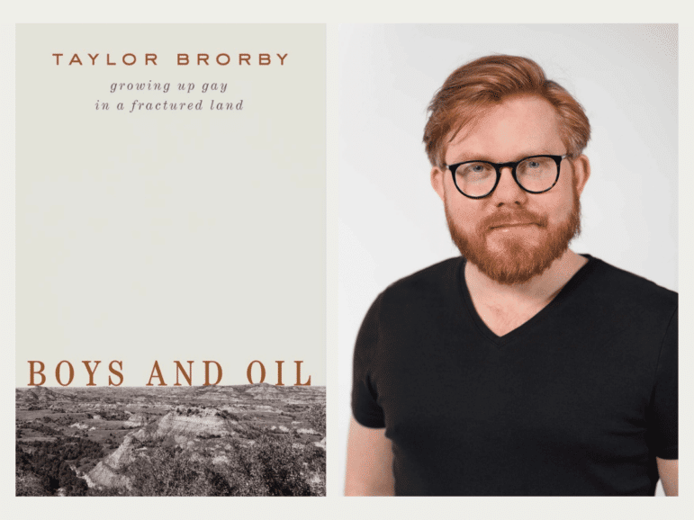 taylor brorby headshot and book cover